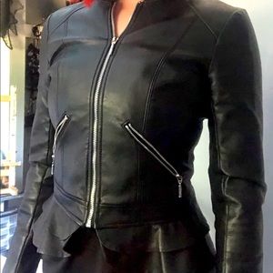 Guess Faux-Leather Jacket